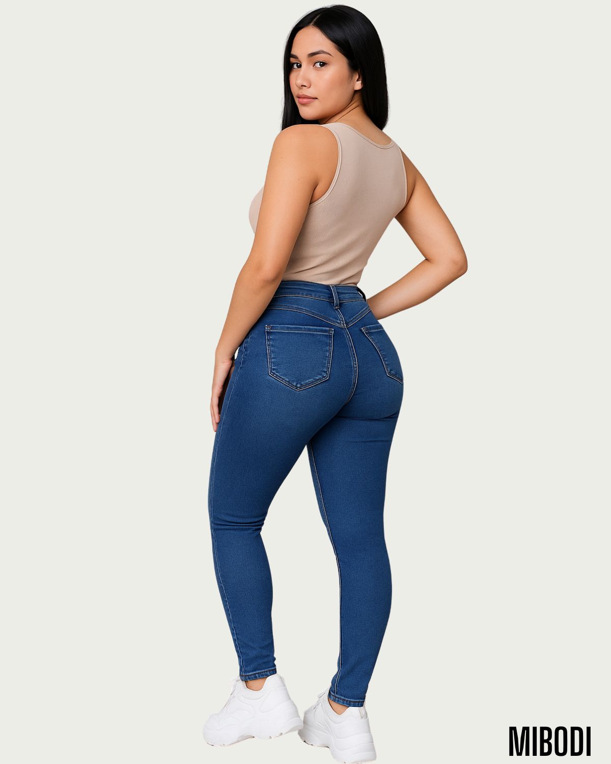 Jeans Control De Abdomen