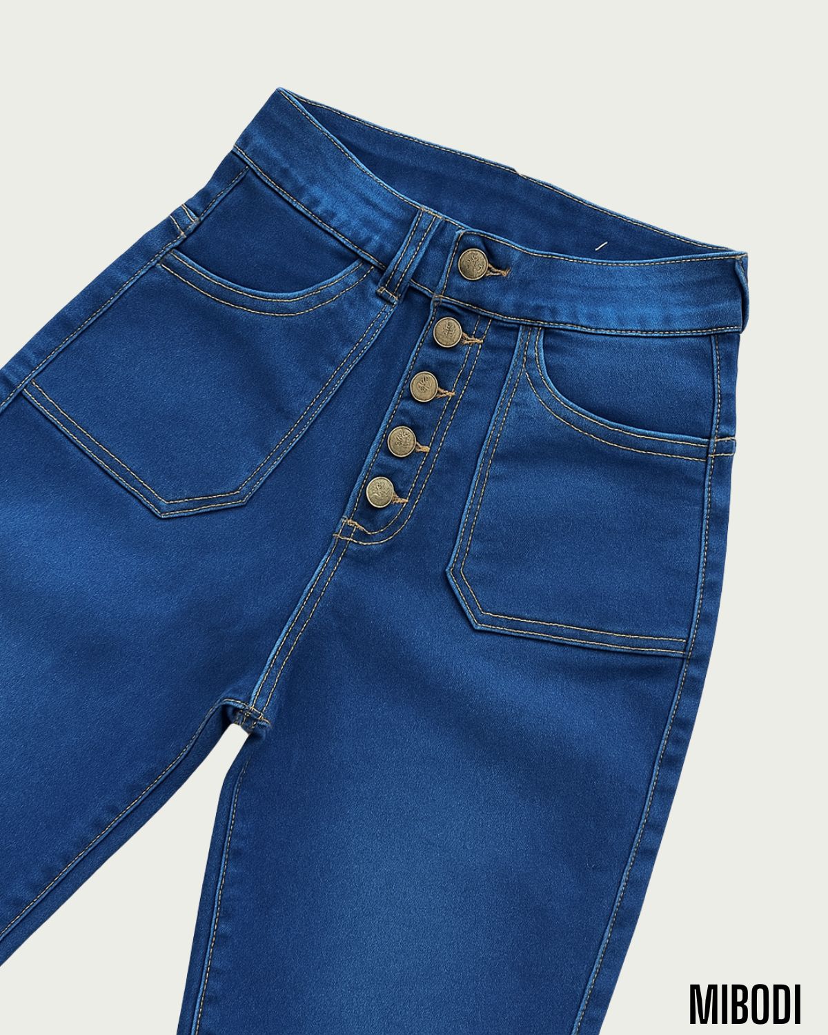 Jeans Control De Abdomen